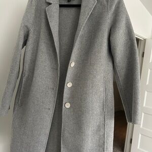 Banana Republic Light Gray Coat